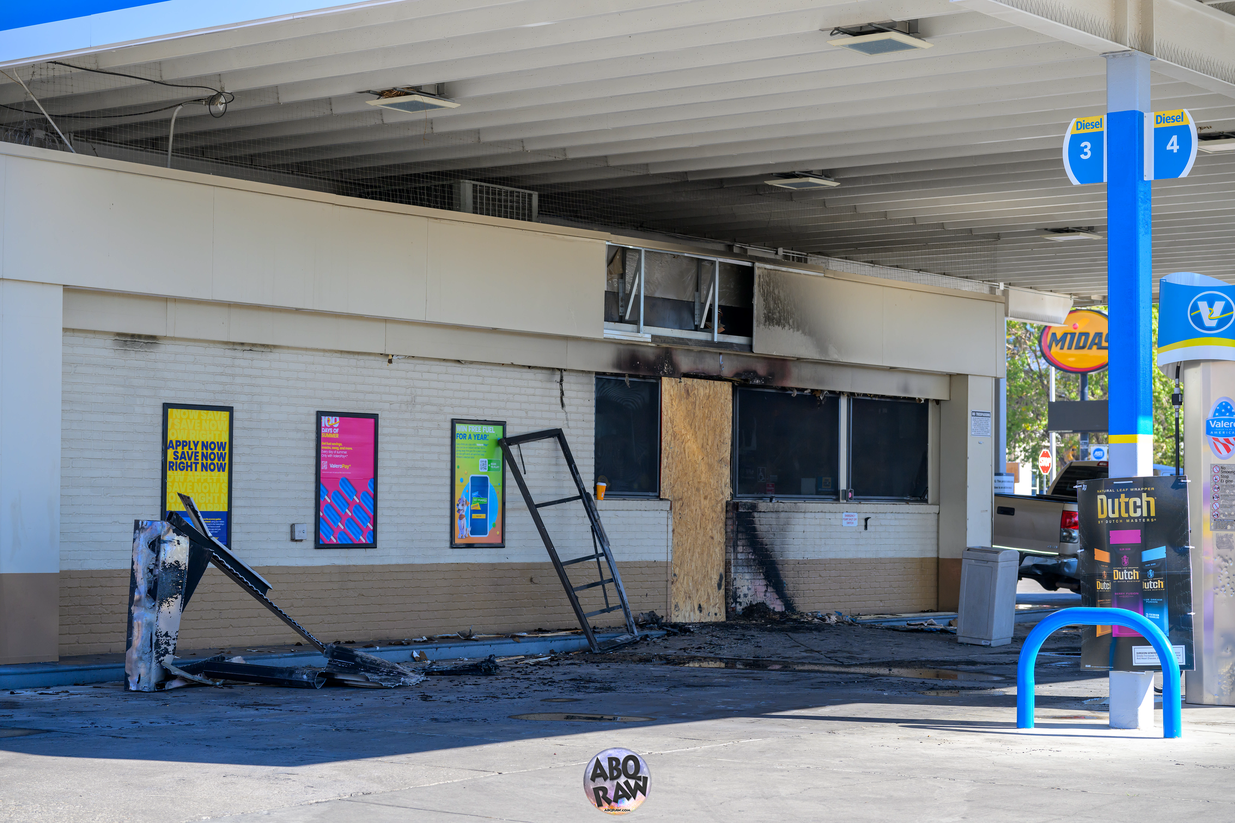 Swift Response by AFR Crews Prevents Gas Station Fire Disaster - ABQ RAW