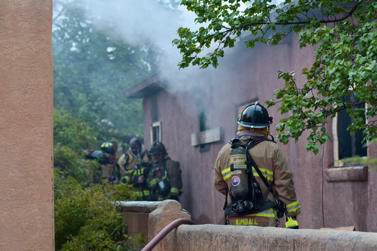 Two AFR Firefighters Fall Through Floor During Structure Fire at Homeless Crash Pad