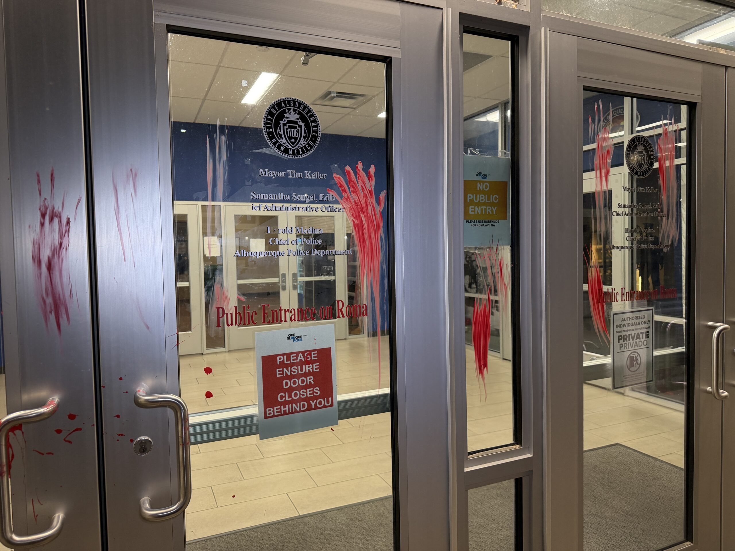 APD Criminally Summons Person Who Vandalized Police Station During Protest